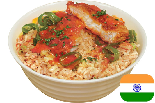 Fish Fillet with Mango Sauce